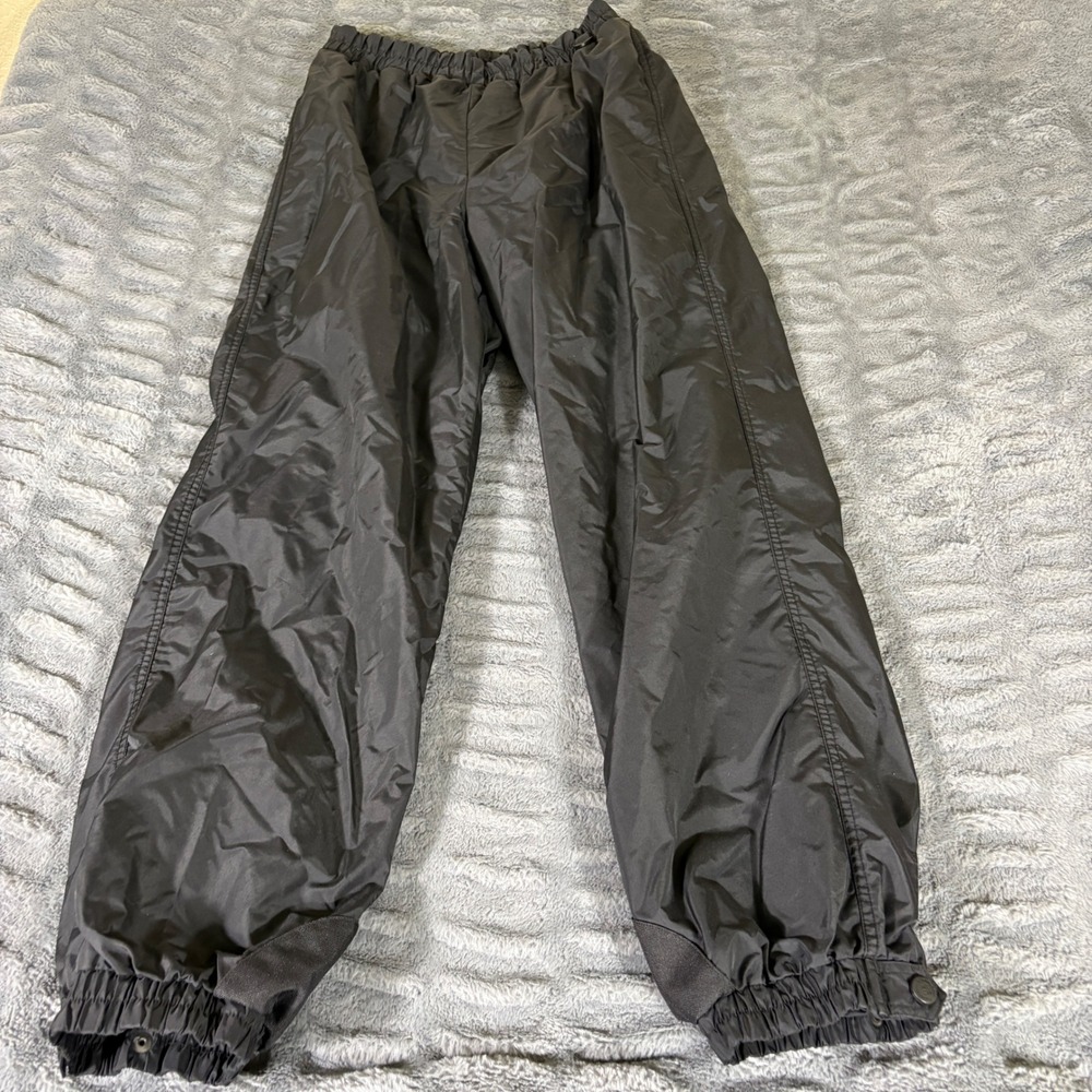 Columbia Sportswear Mens Black Nylon Rain Wind Pants Size M RN 69724 Hiking